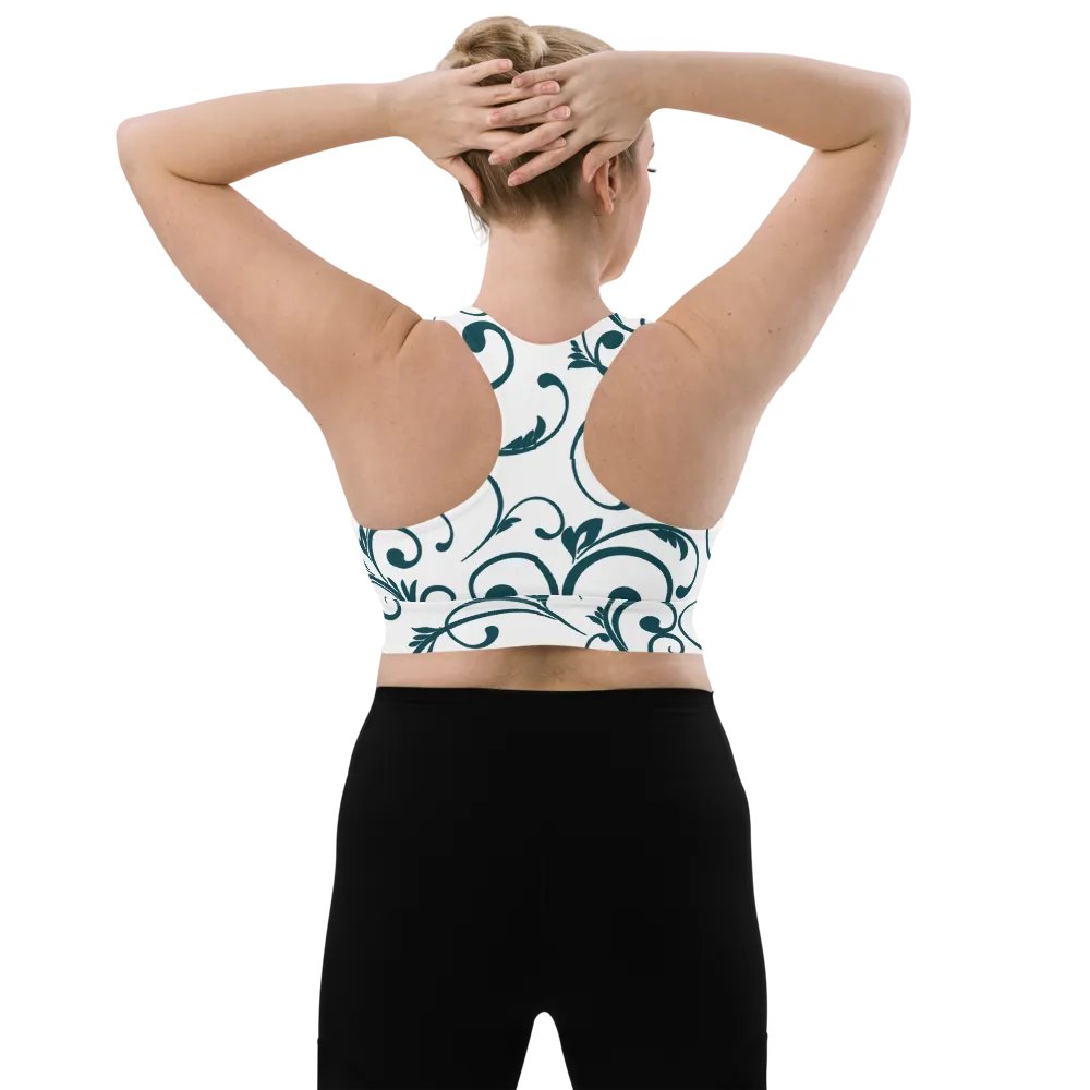 Teal Twirl Bra Top product image (7)