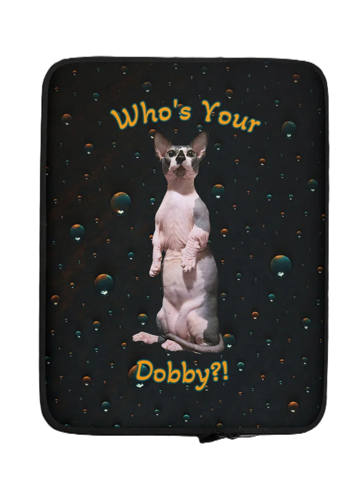 Who's Your Dobby?! Zippered Tablet Sleeve product image (1)