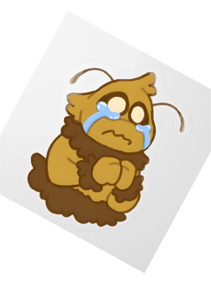 Sticker - thebee65Sad product image (2)