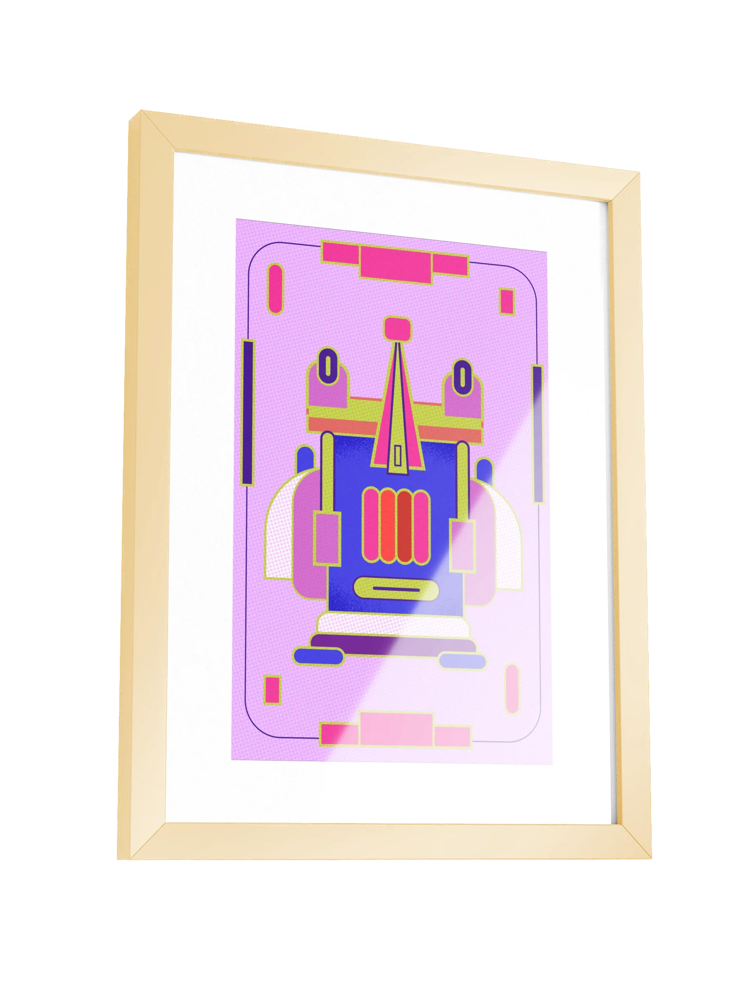 object illustration with pop art effect product image (7)