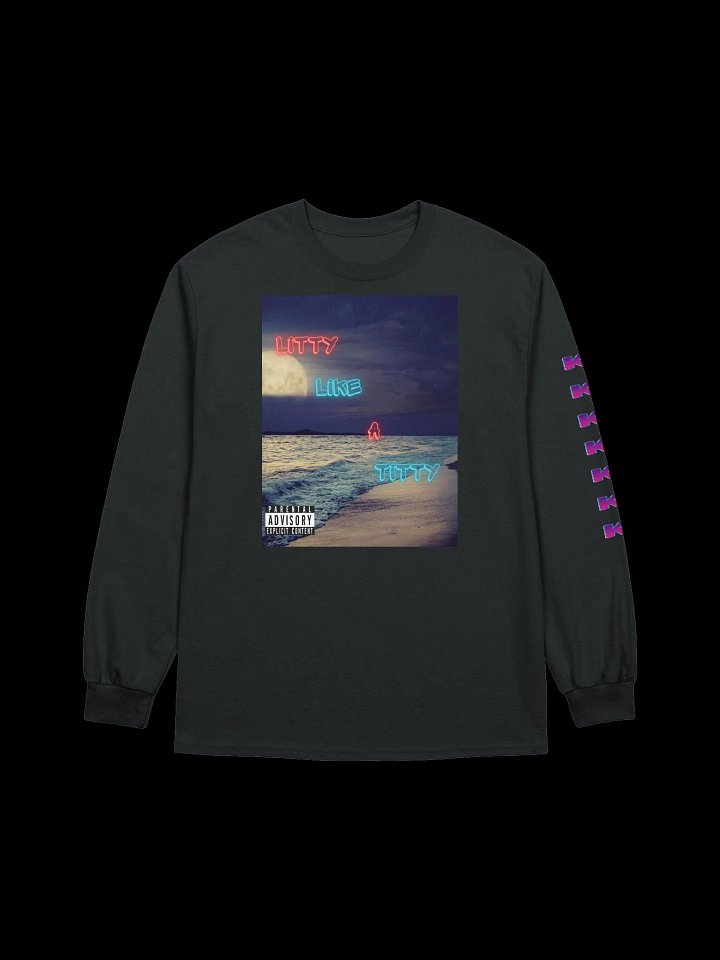 LITTY LIKE A TITTY Moonlit Beach Long Sleeve Tee product image (1)