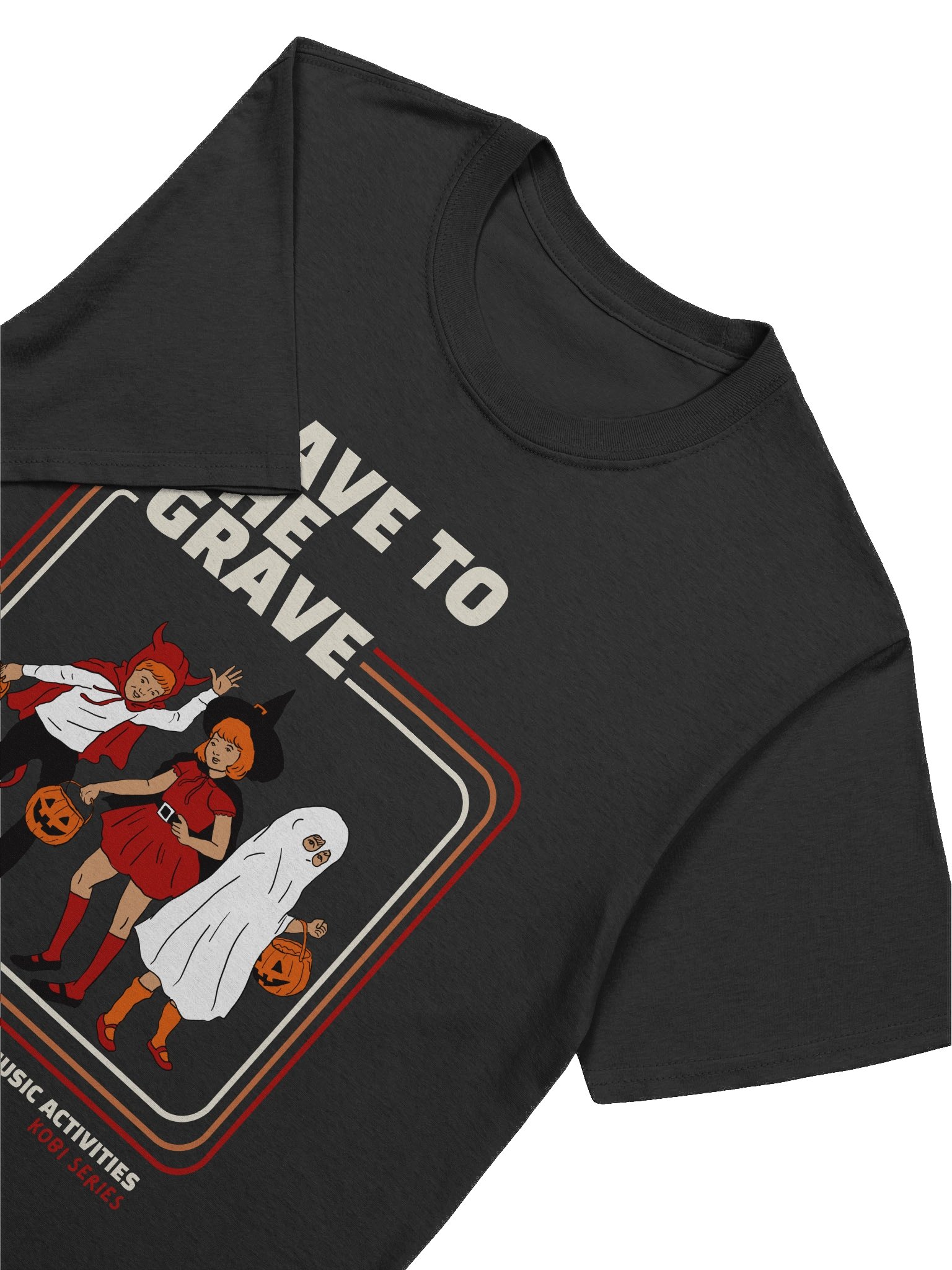 Rave to the Grave Halloween Unisex T-Shirt product image (9)