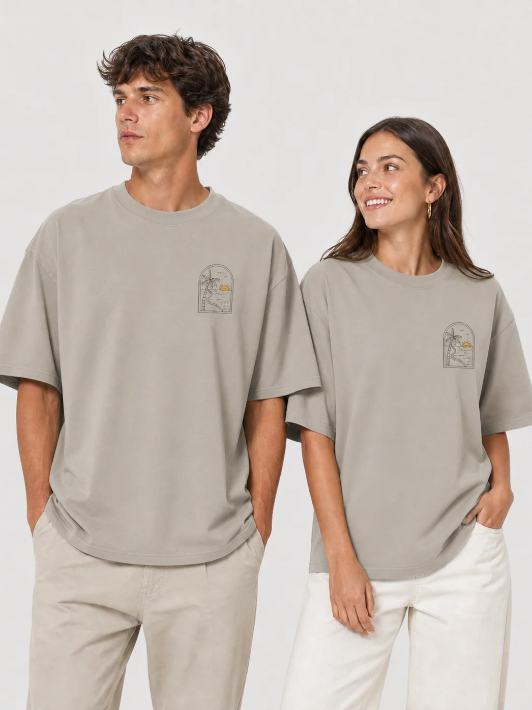 Minimal Horizon Unisex Tee product image (1)