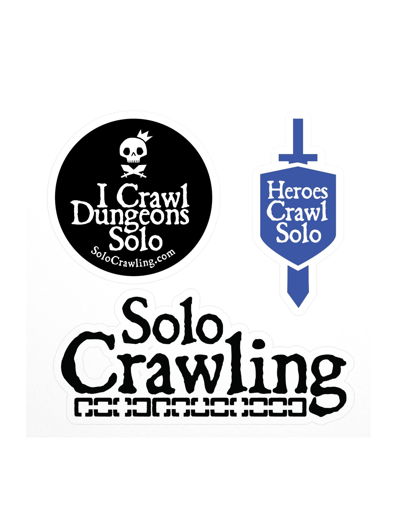 Solo Crawling Stickers product image (1)