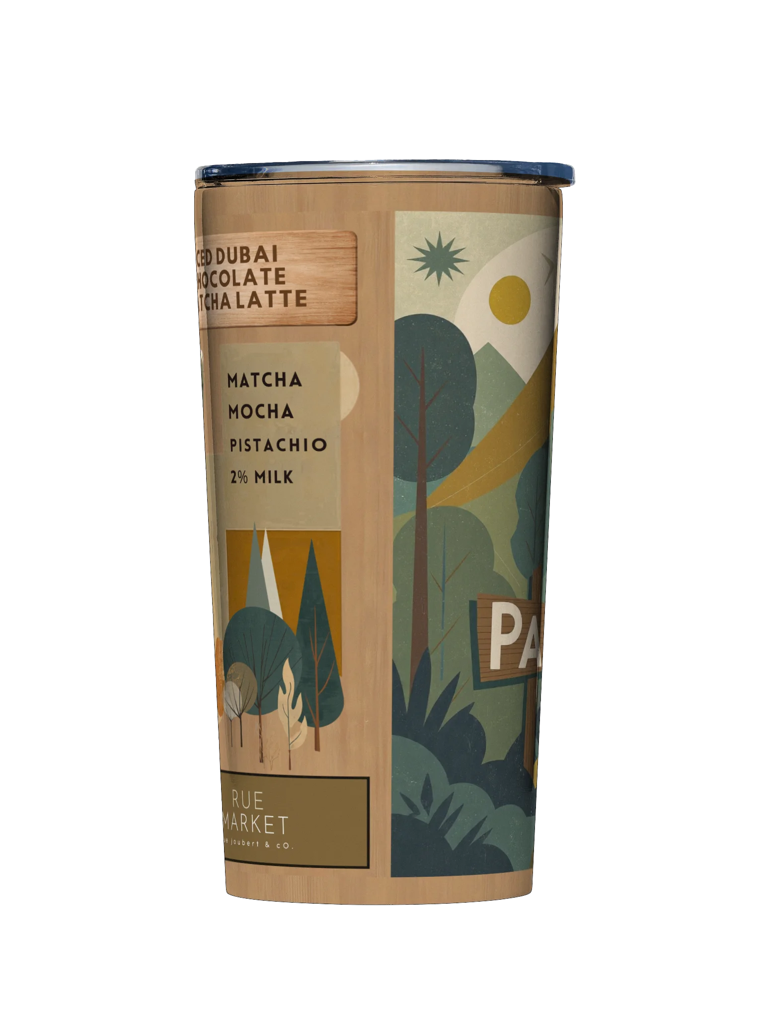 Iced Dubai Matcha Tumbler — 20oz product image (1)