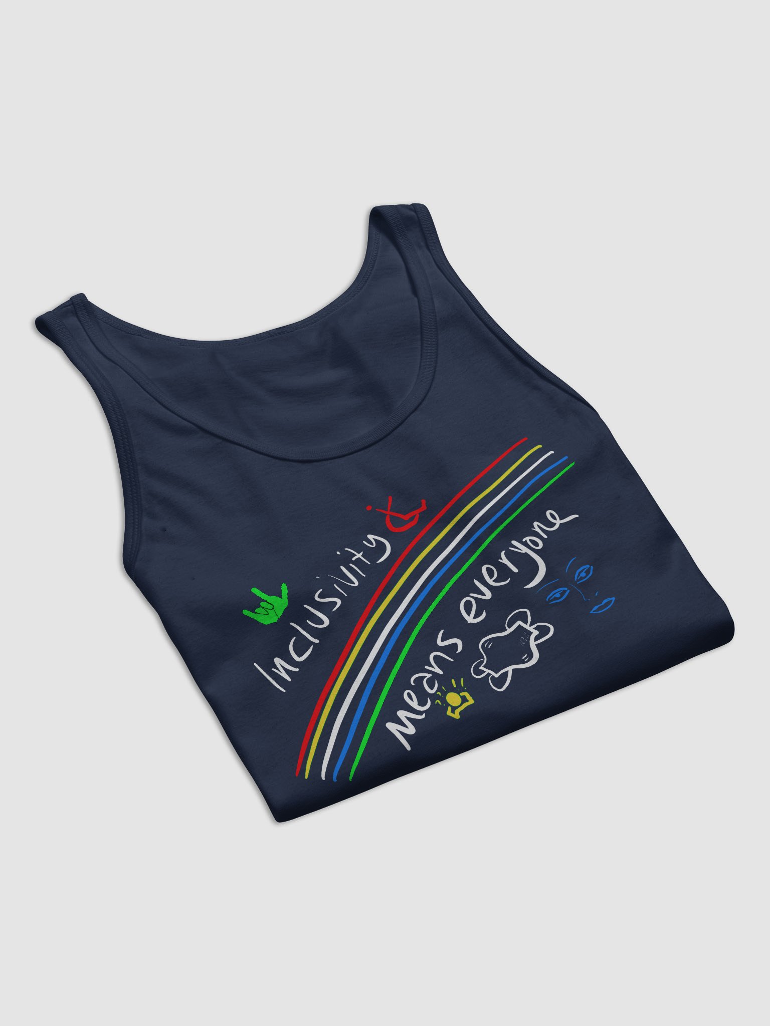 Inclusivity Means Everyone tank product image (19)