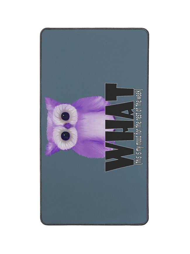 Desk Mat 12" x 22" - view all designs