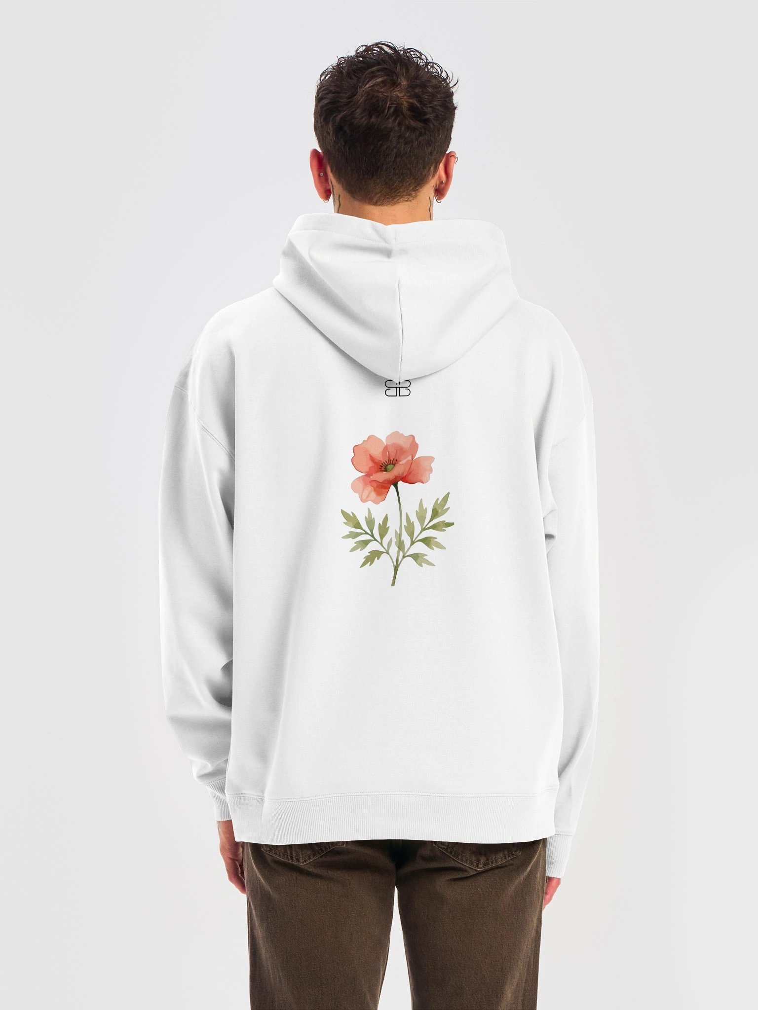 IBIZA Tall Red Flower Hoodie product image (6)