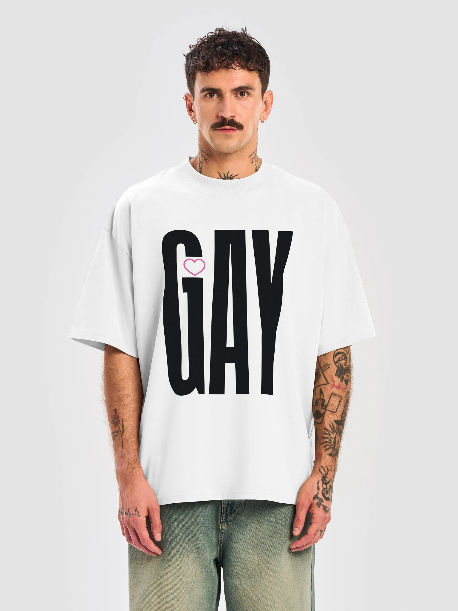 GAY | HEAVY WEIGHT OVERSIZED TEE product image (3)