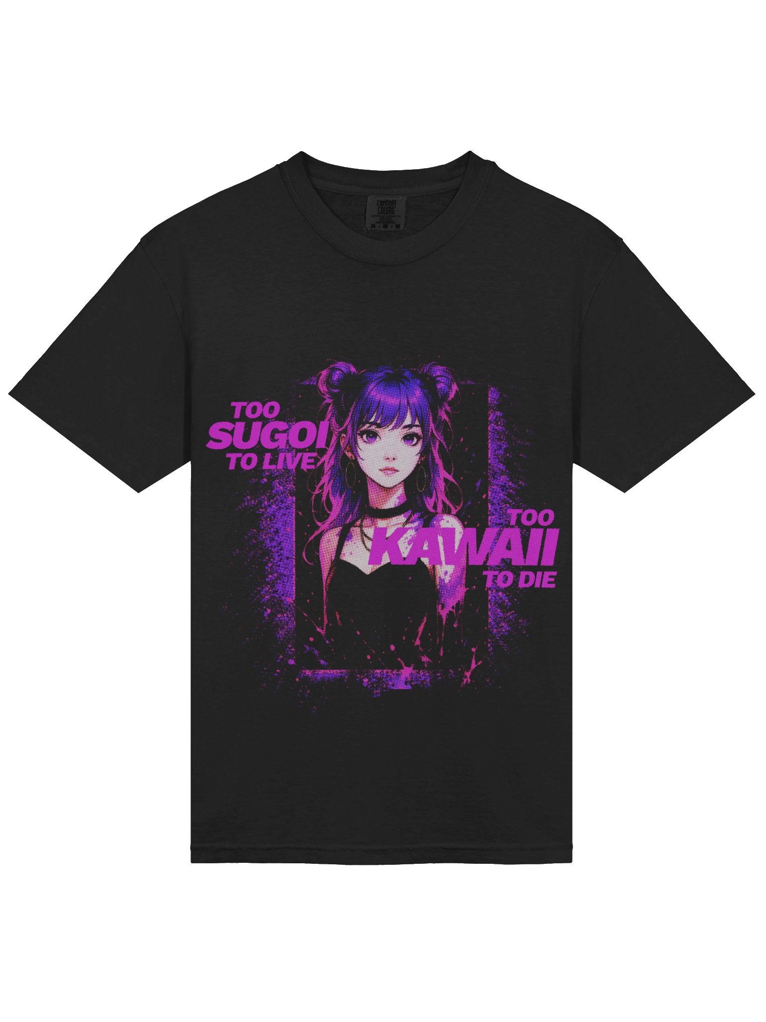 Too Sugoi/Too Kawaii Painted Frame tee product image (2)
