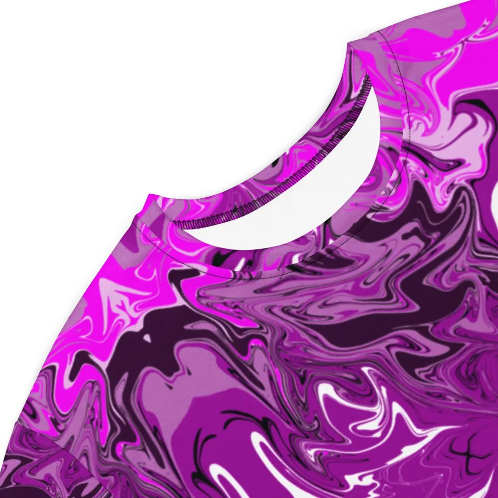 Pink Swirl T-Shirt Dress product image (6)