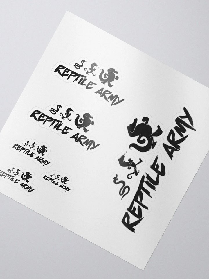 Reptile Army Sticker Sheet product image (2)