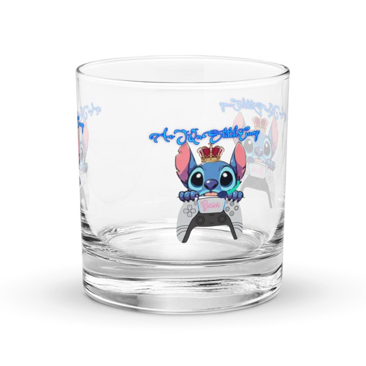 Royal Gamer Rocks Glass product image (1)