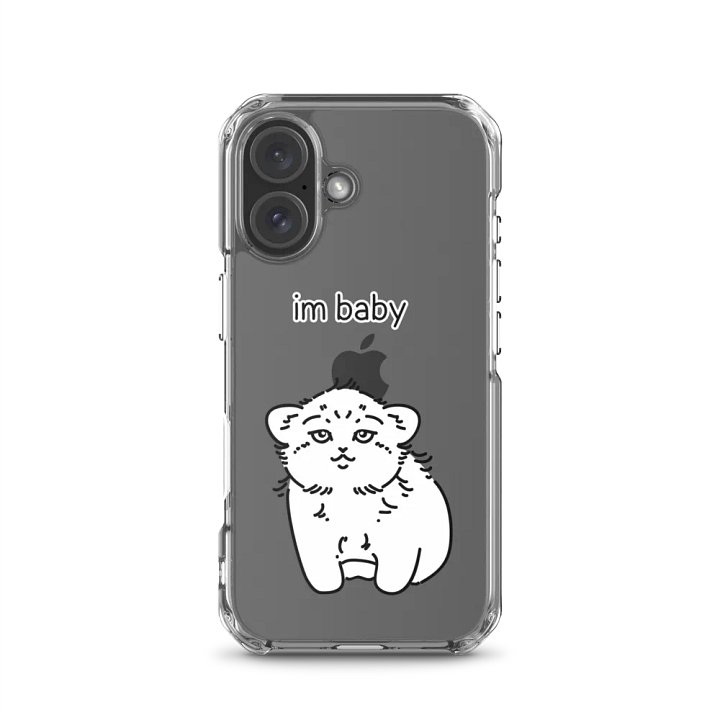 I'm Baby Manul - Clear iPhone Case product image (23)