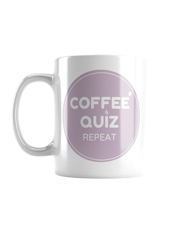 Coffee, Quiz, Repeat - Quizzes4U Mug - Pastel purple product image (1)