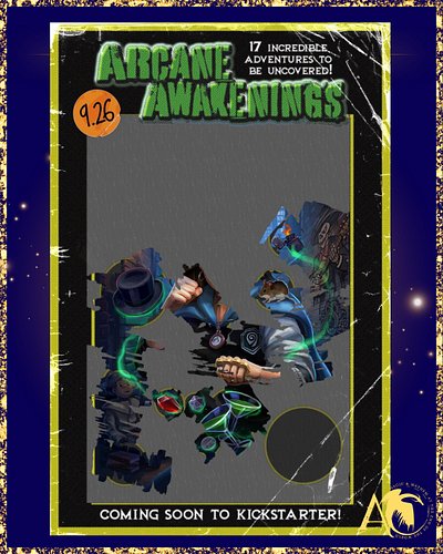 I told you today was gonna be a heavy Arcane Awakening day!

***

As part of our lead-up to our full cover reveal, we will be...