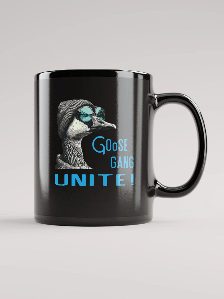 Goose Gang Unite Black Mug product image (2)