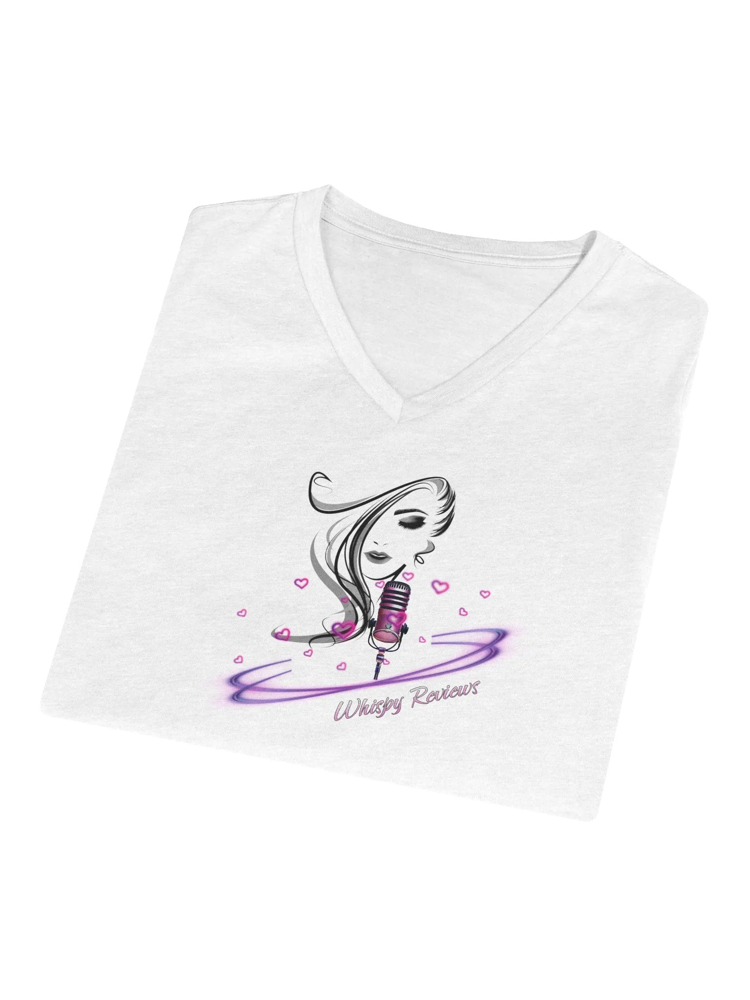 Whispy Reviews V Tee product image (1)