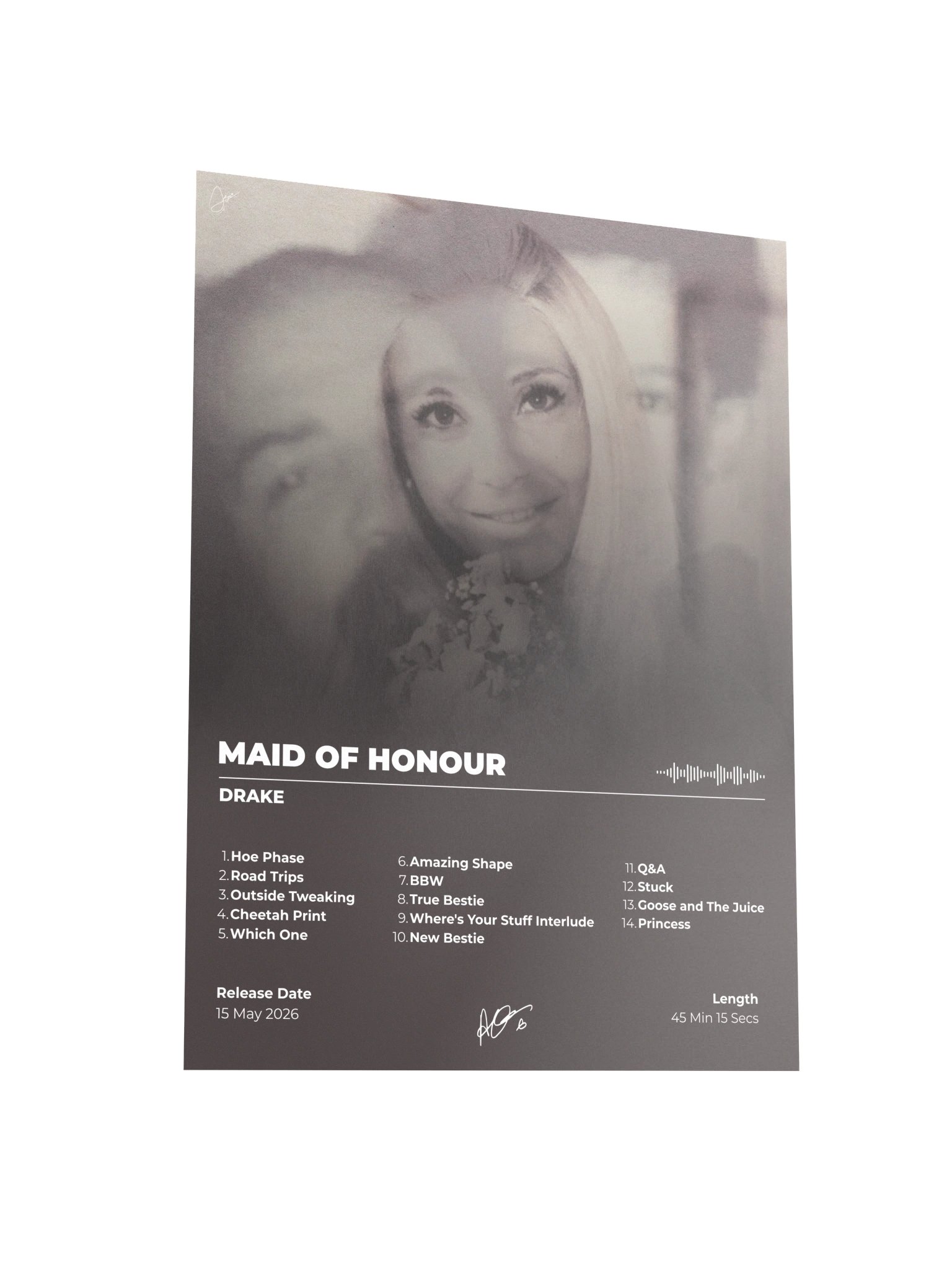 Maid of Honour Drake Poster product image (5)