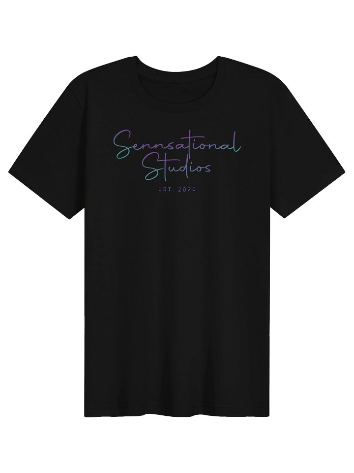 Sennsational Studios Signature Logo Tee – Neon Script Edition product image (2)