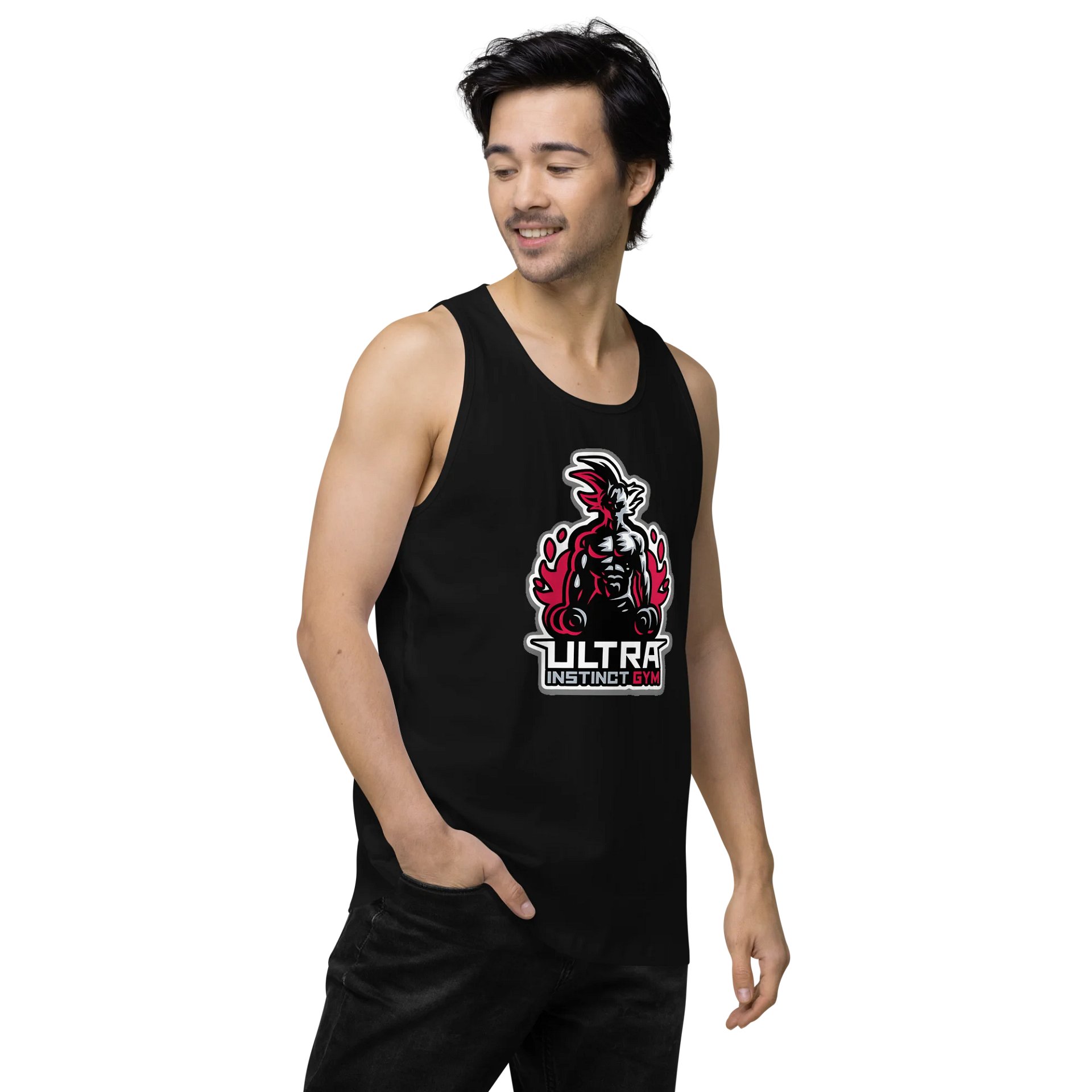 Ultra Instinct Gym Men's Tank Top product image (3)