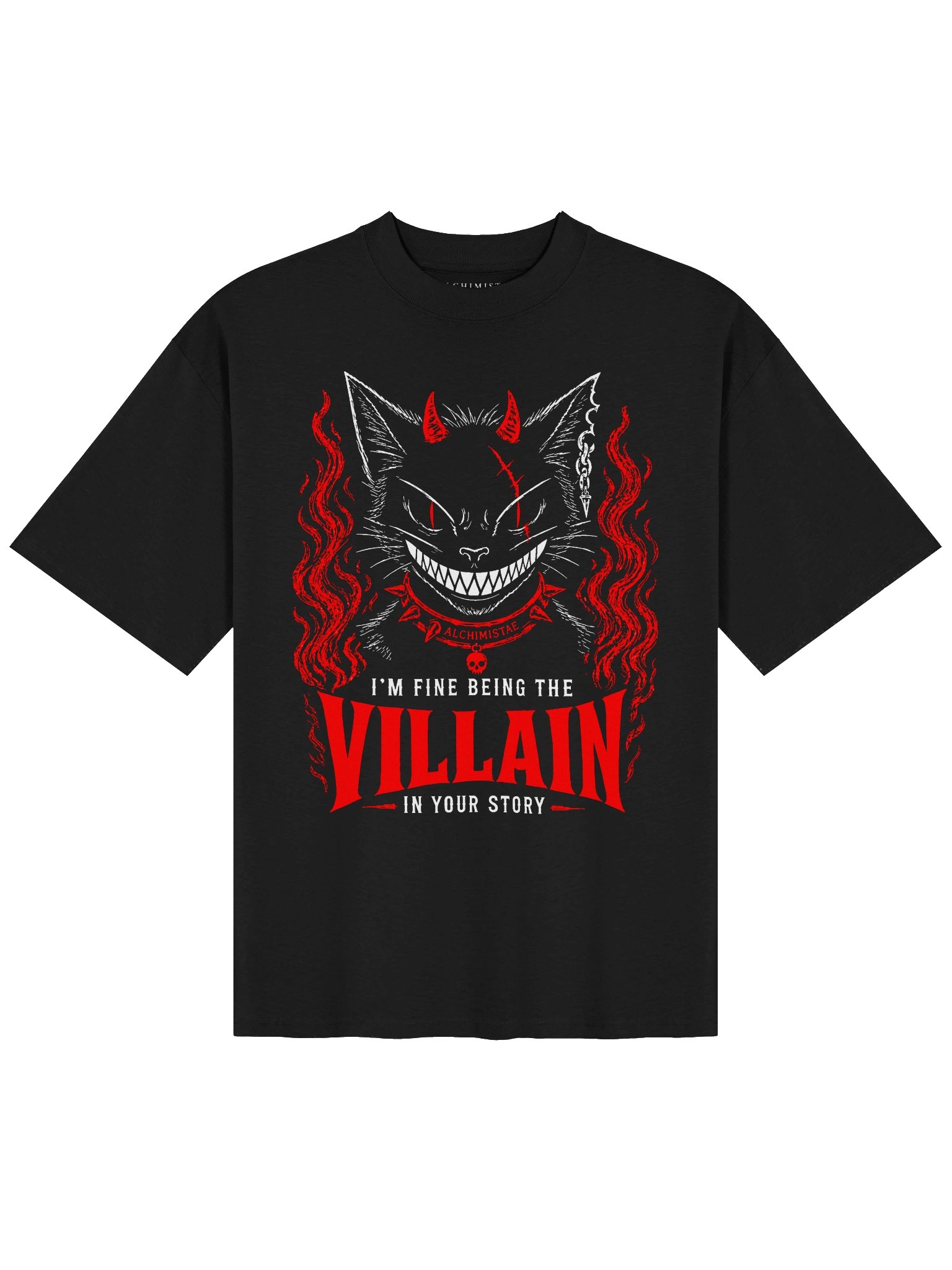 T-Shirt Unisexe Oversize Coton Bio Poids Lourd – THE VILLAIN product image (1)
