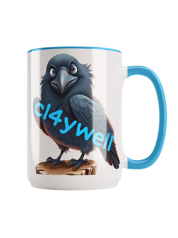 15 OZ CL4YMUG WITH A POP OF COLOR product image (1)