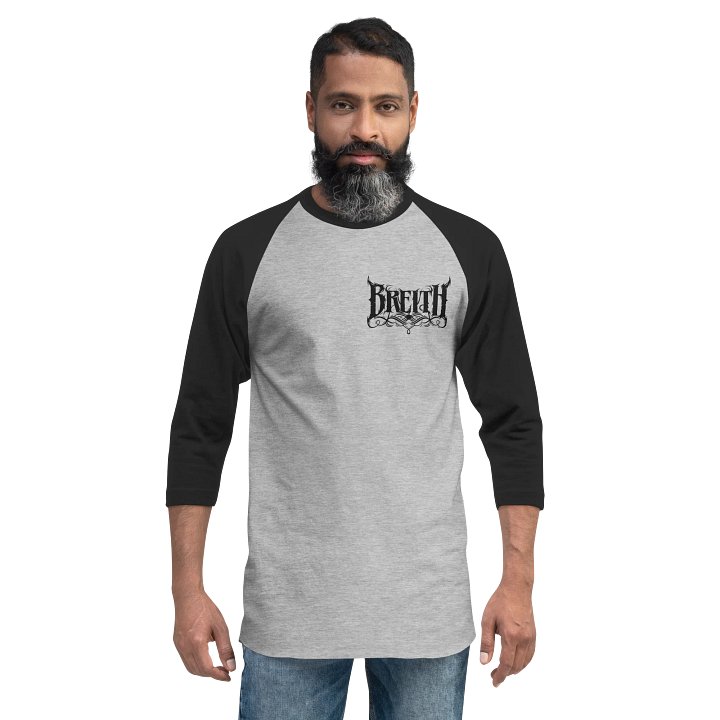 BREITH Logo Pocket 3/4 Sleeve Baseball Tee V2 product image (2)