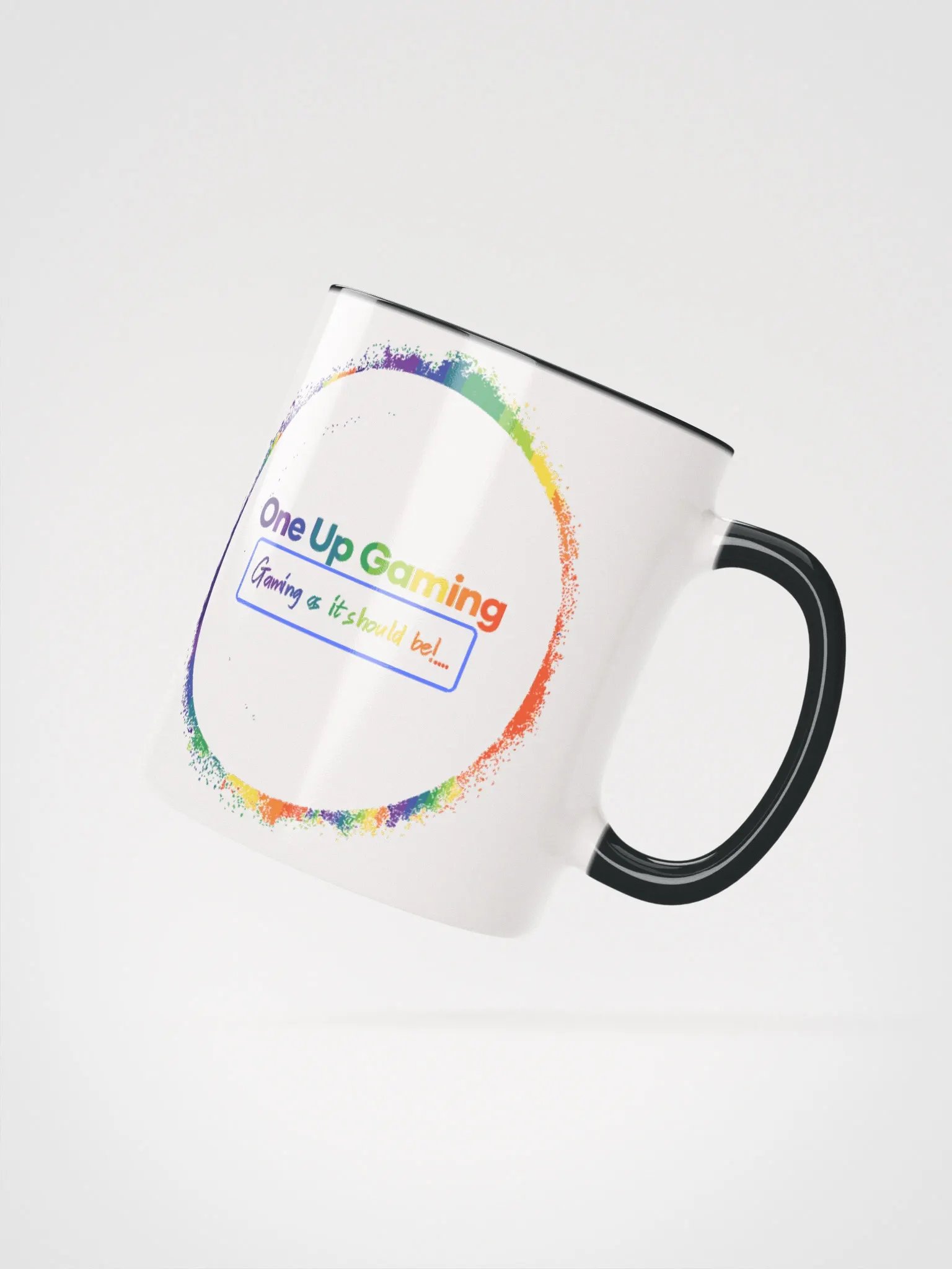 OUG Rainbow Logo Ceramic Mug with Color Inside product image (2)