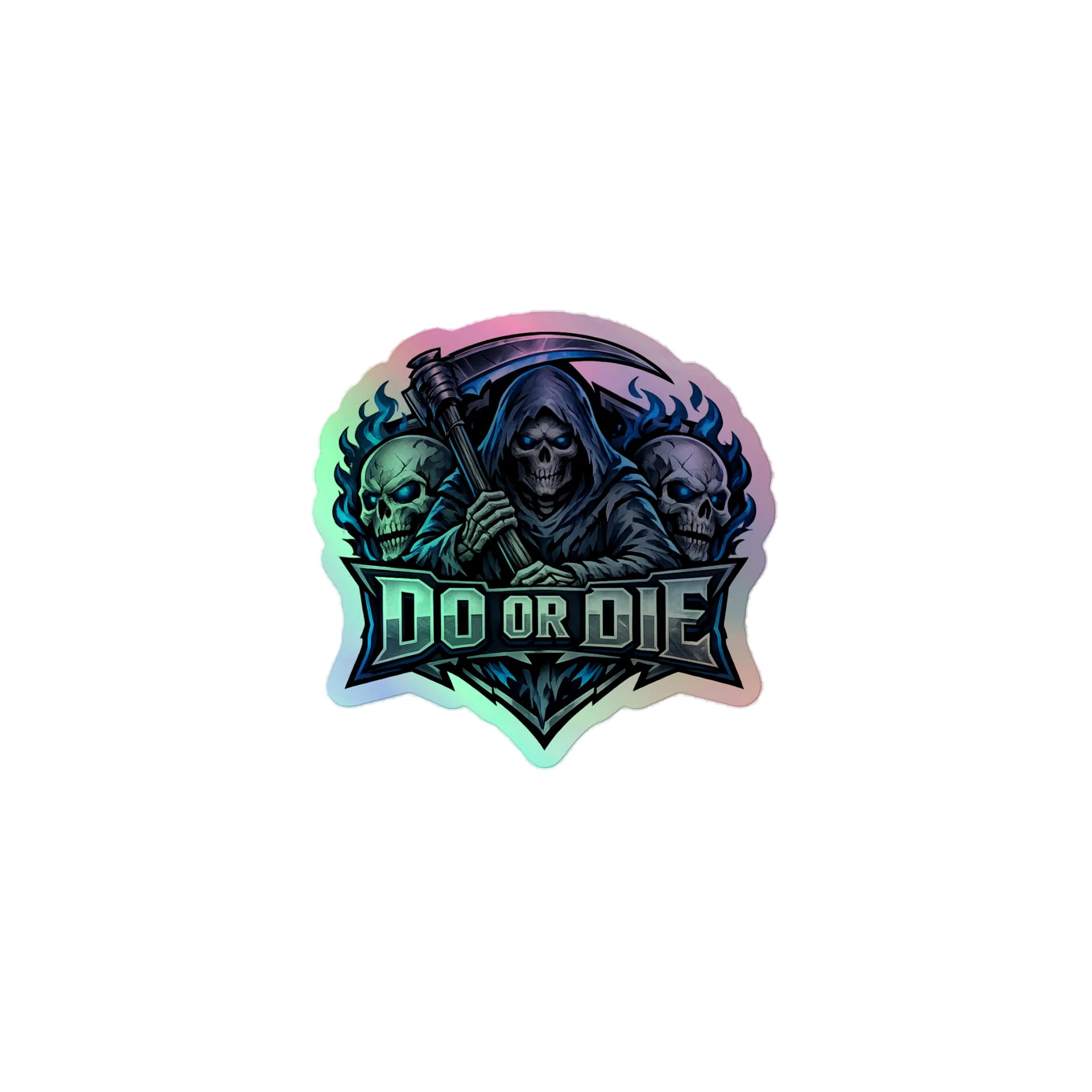 Grim Reaper Holographic Sticker Set product image (1)