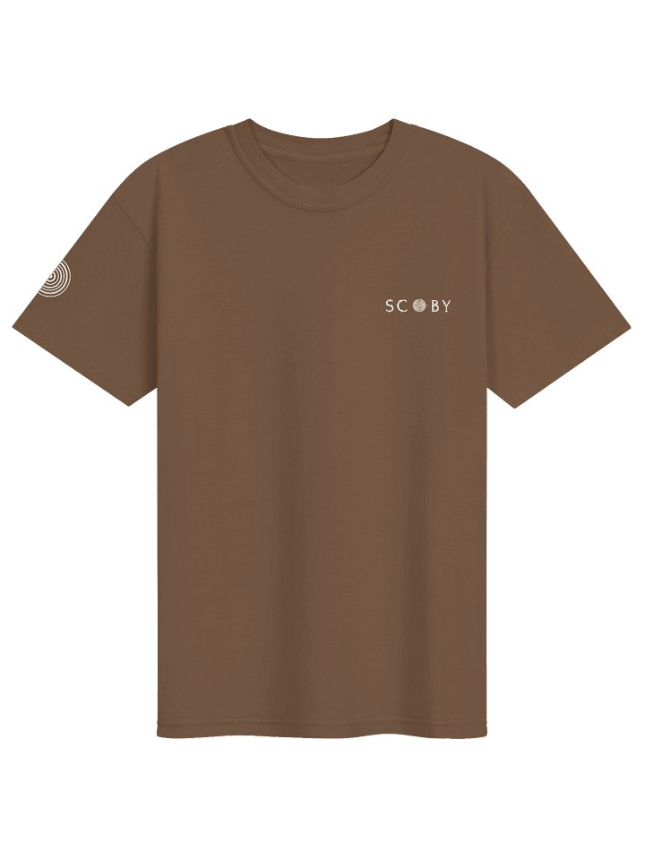 Scoby Logo Embroidered Tee in Espresso product image (1)