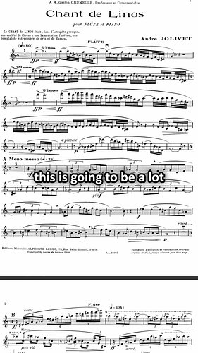 You keep asking for Chant de Linos, so Thursday at 2pm PT I’m learning it live 🎼 Sight reading it, listening, reading about i...
