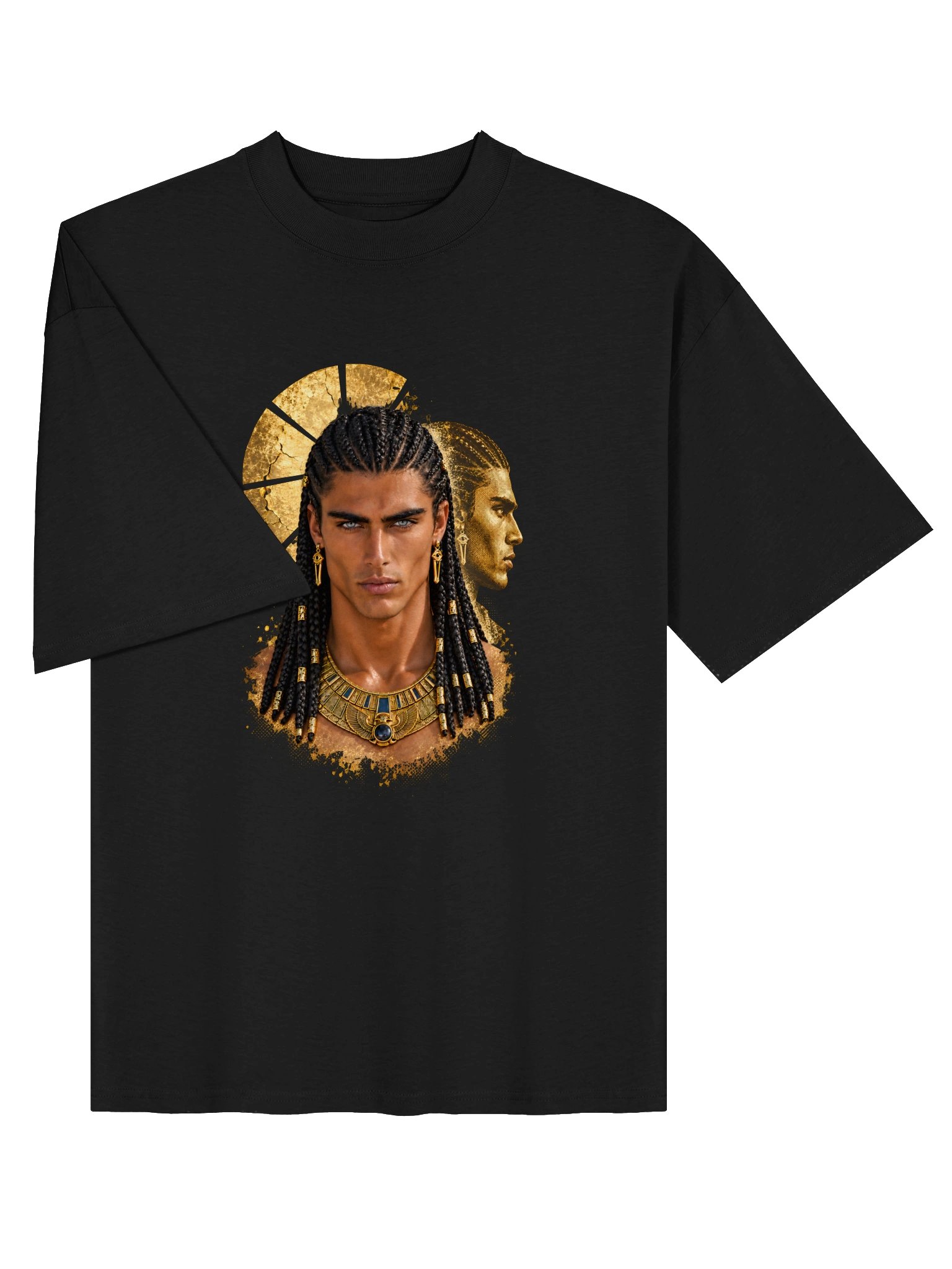 DNARNYA — Saekharon Solar Echo T-Shirt — Black product image (3)