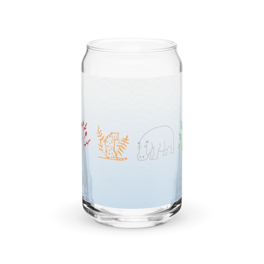 Savanna Serenity Can-Shaped Glass product image (8)