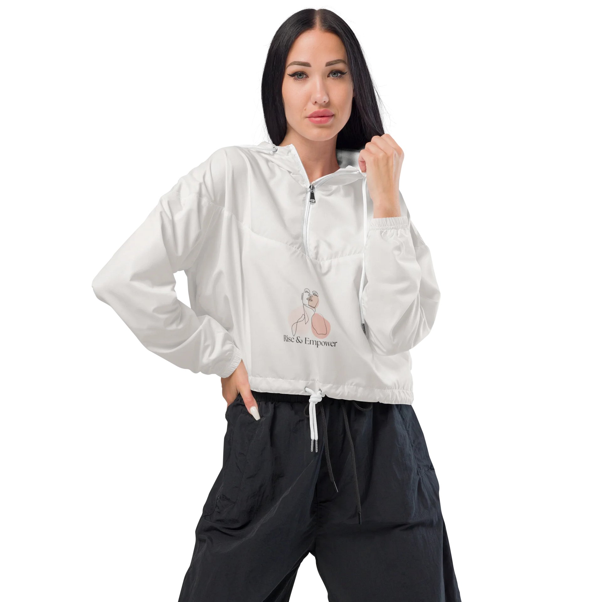 Women's Cropped Windbreaker WCFB0120 product image (1)
