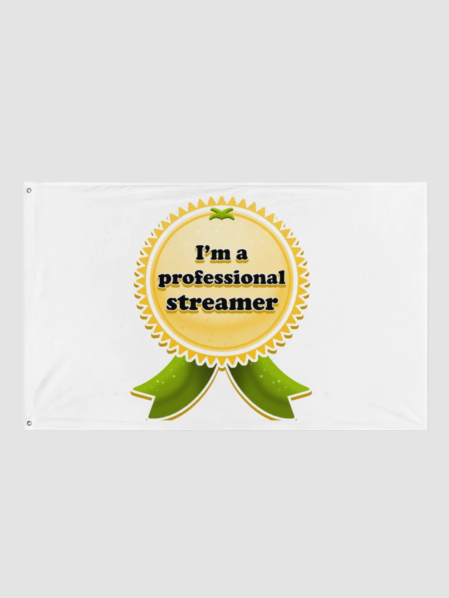 Professional Streamer All-Over Print Flag product image (1)