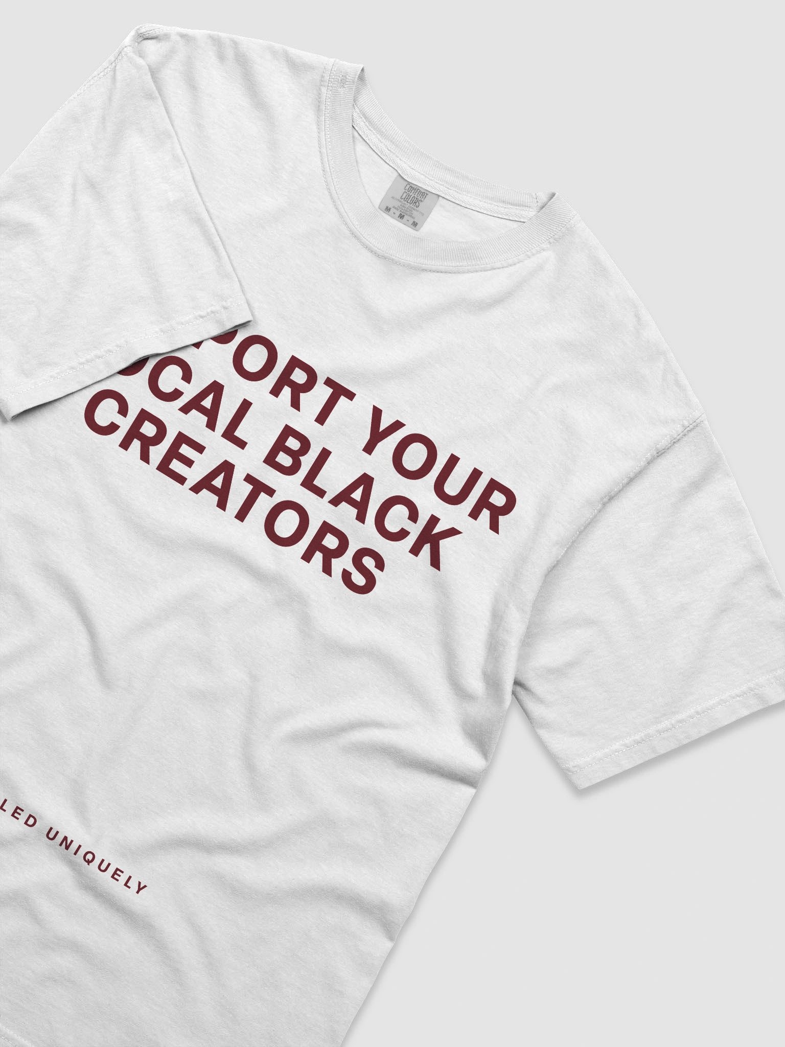Support Black Creators (Maroon Letters) product image (46)