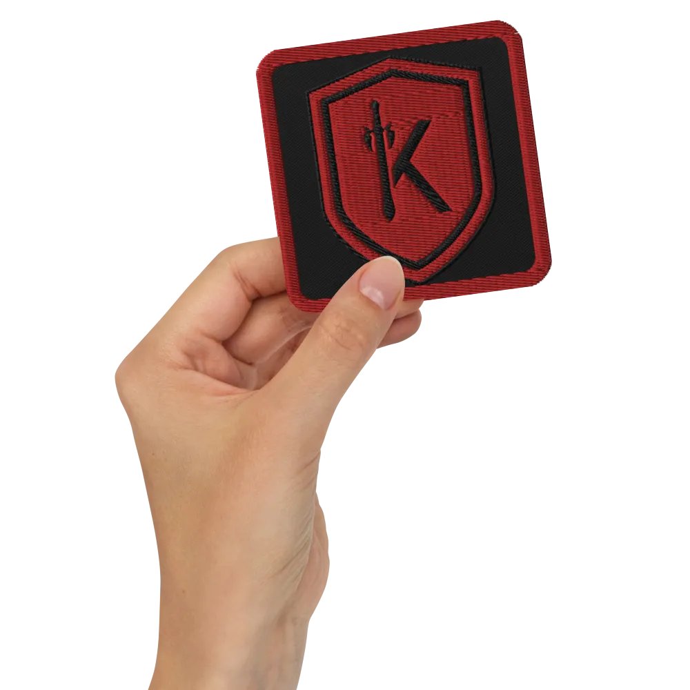 KShield Logo Embroidered Patch (SQ) product image (2)