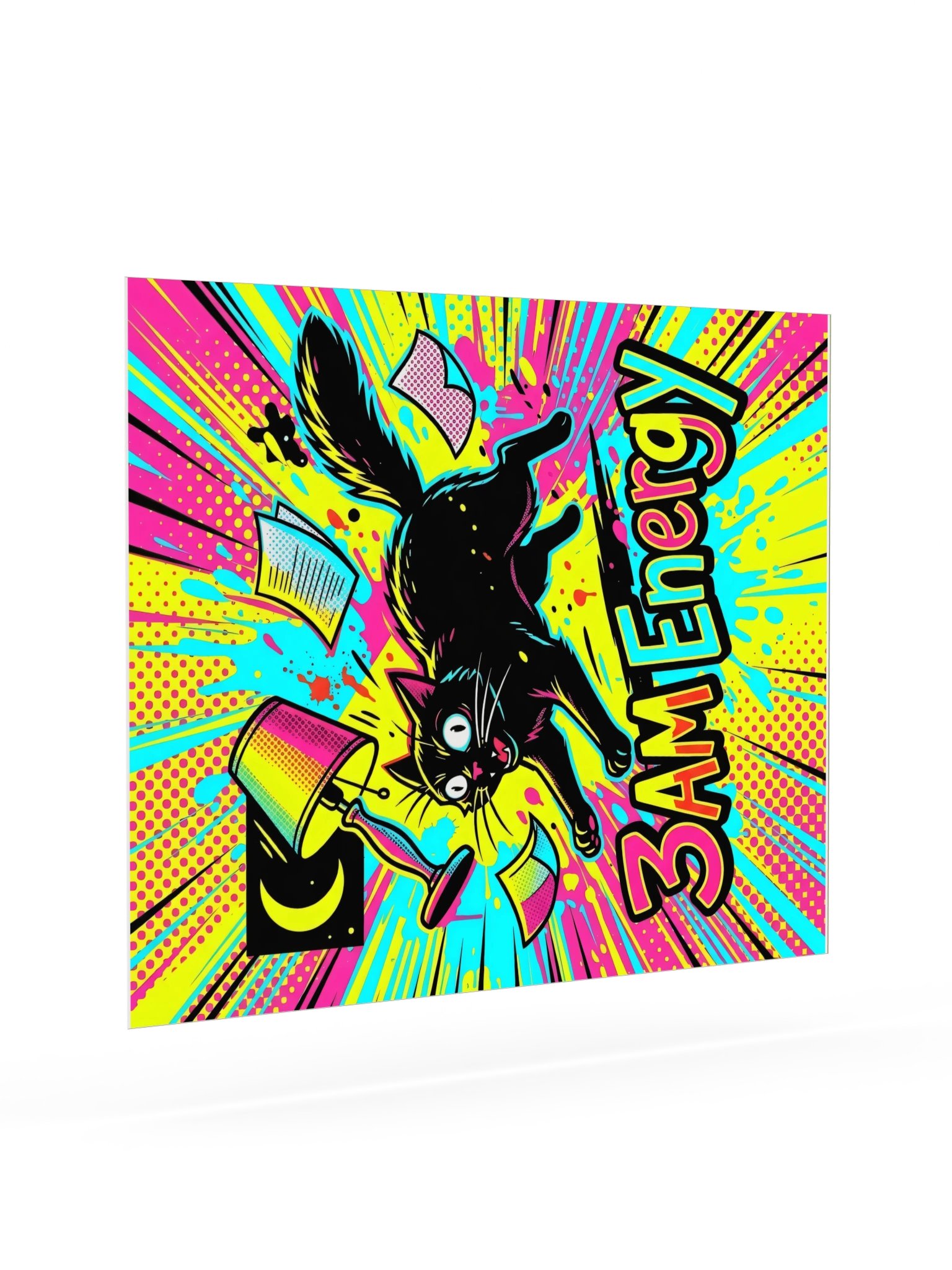 3AM Zoomies Cat Poster product image (21)