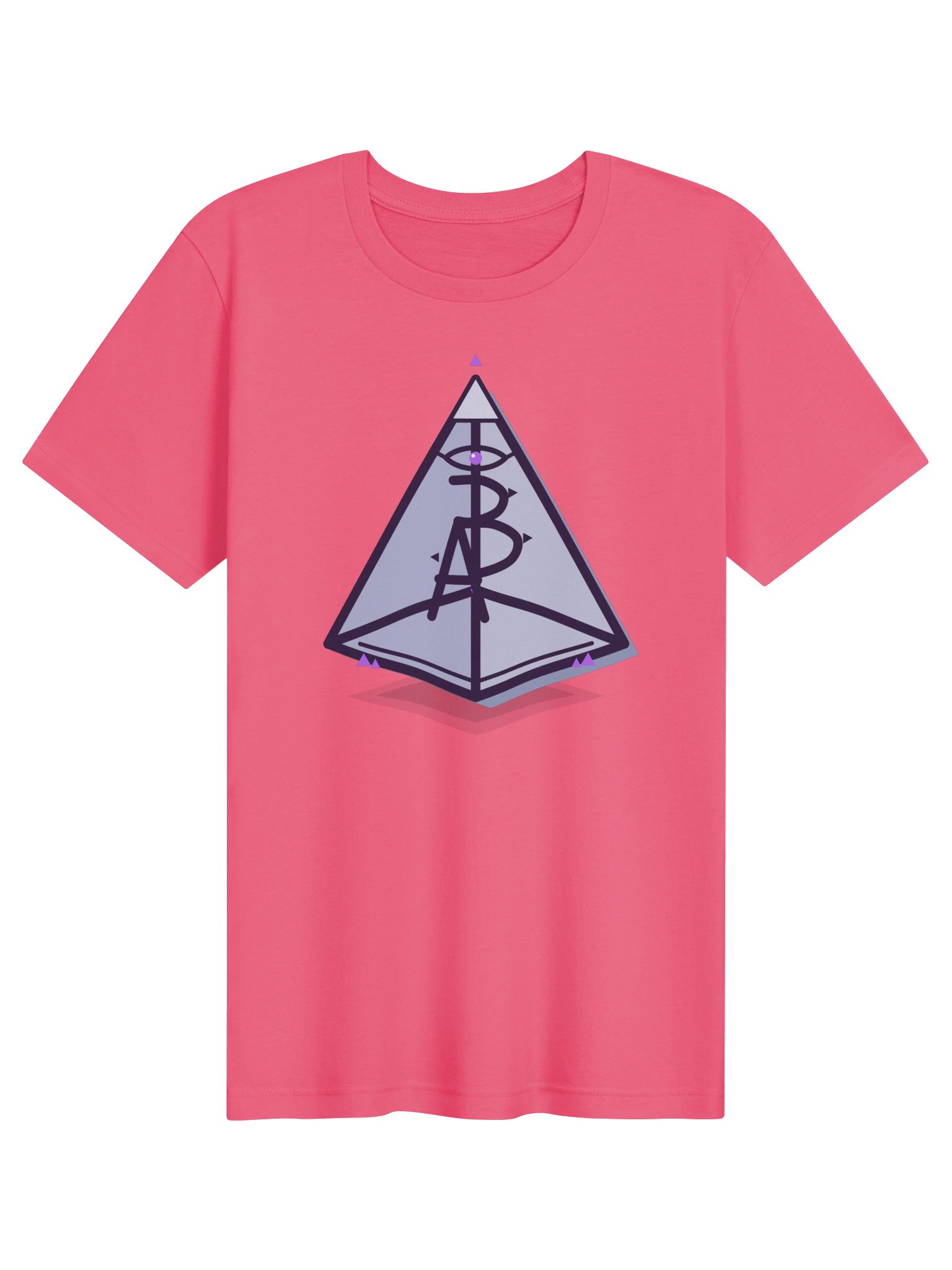 AP-3 Pyramid 3D Tee — Pink product image (1)