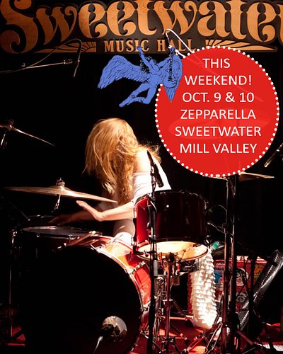 Mill Valley, Let's Rock!
Tickets at the link in bio, or Zepparella.com.

@sweetwatermusichall 
@annakristinavocals @gretchenm...
