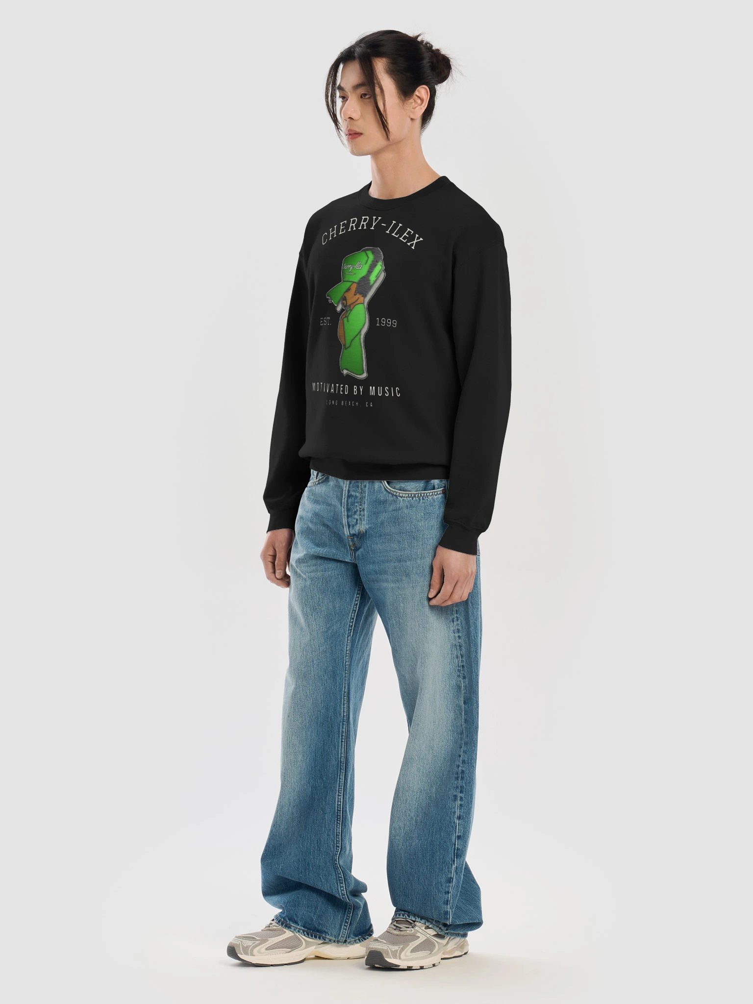 Cherry-Ilex Sound (MbM) Crewneck – Dark product image (31)