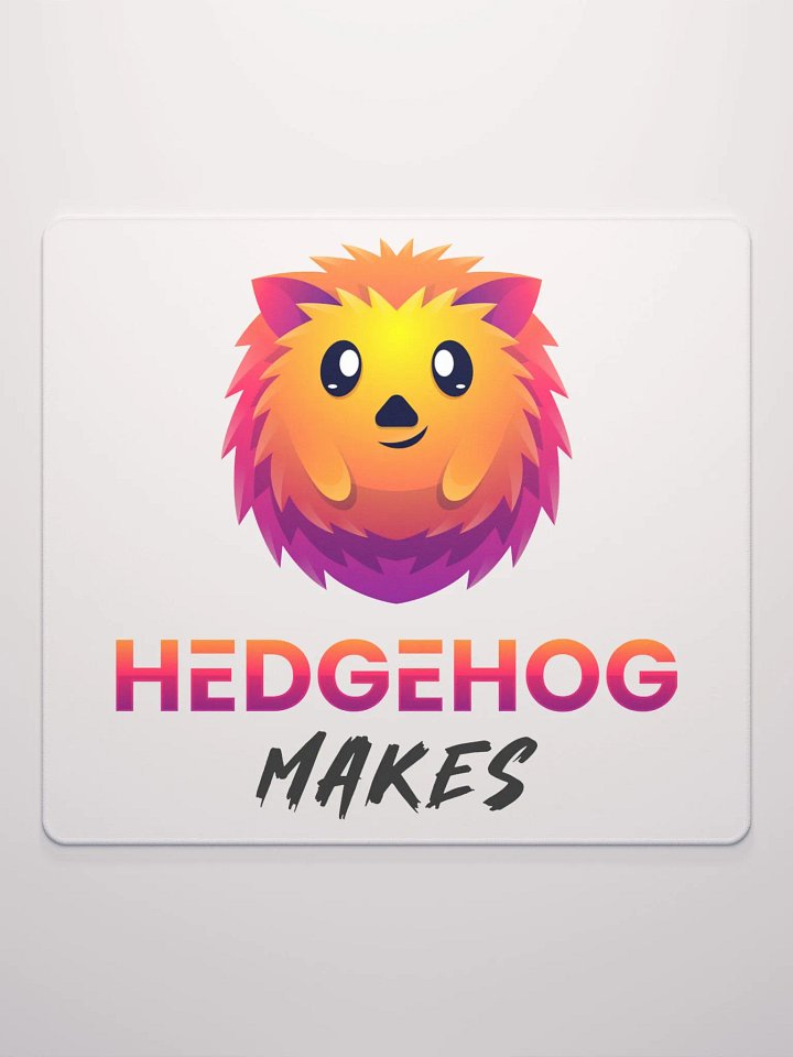Hedgehog Makes Mousepad product image (4)