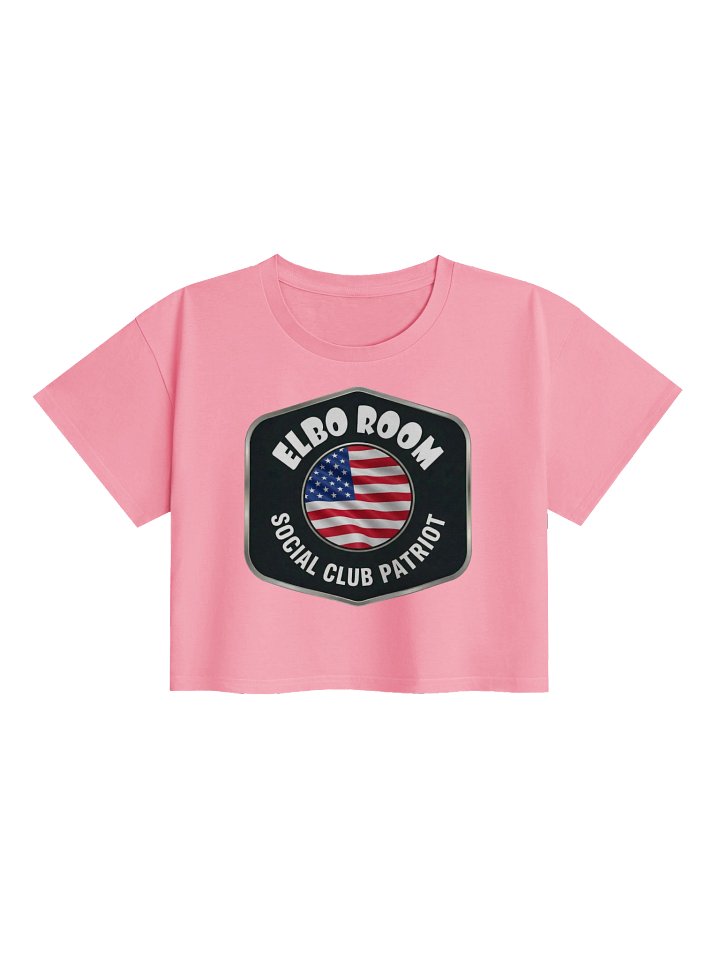 Elbo Room Social Club Patriot Women's Crop Tee | America 250 Edition product image (3)