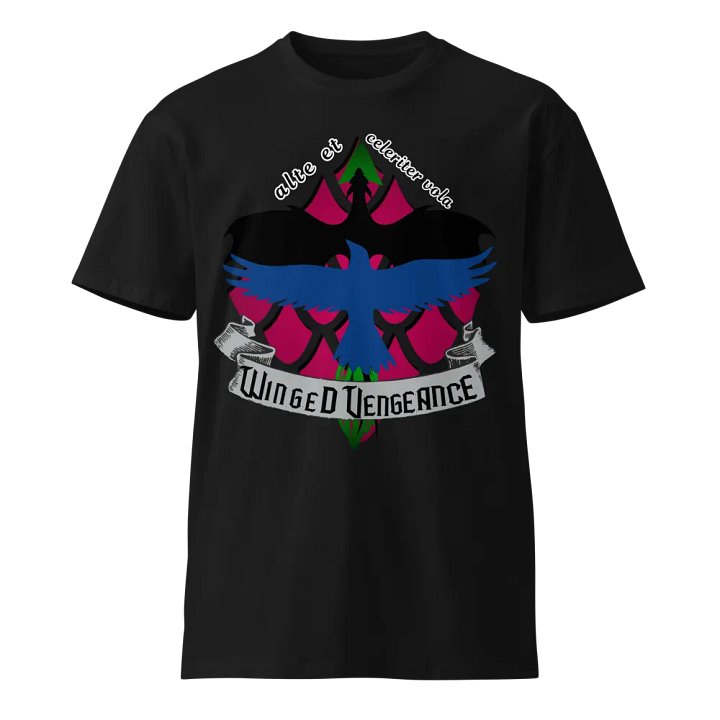 winged vengeance airborne tee product image (1)