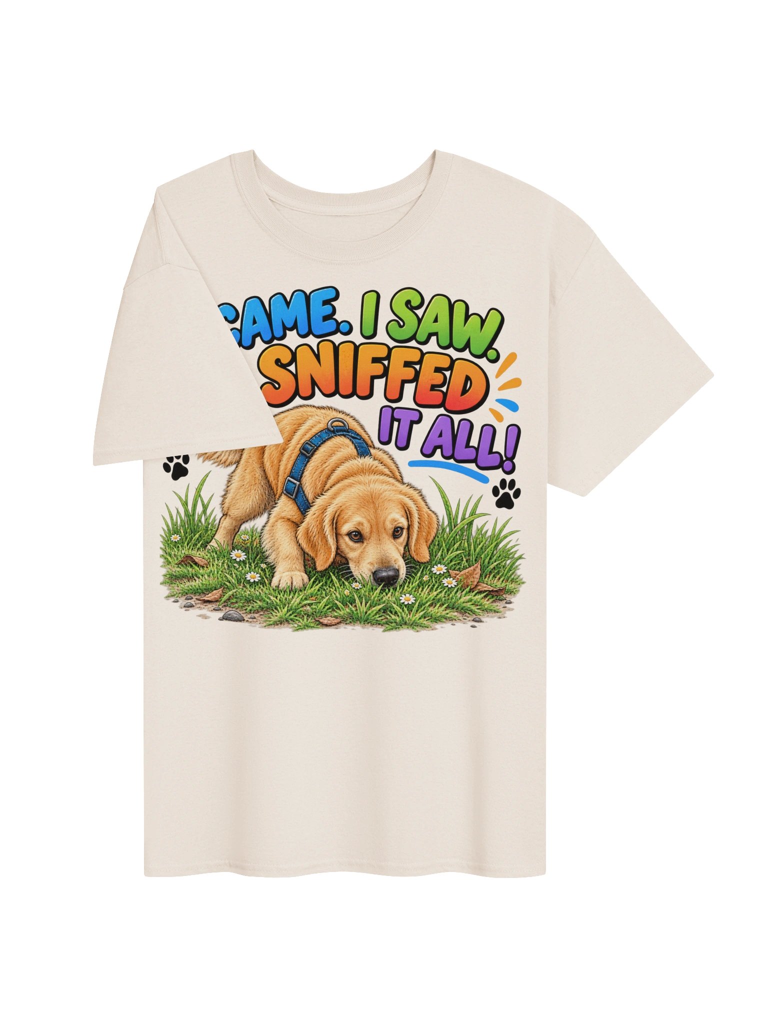 I Came. I Saw. I Sniffed It All! – Funny Dog T-Shirt product image (3)