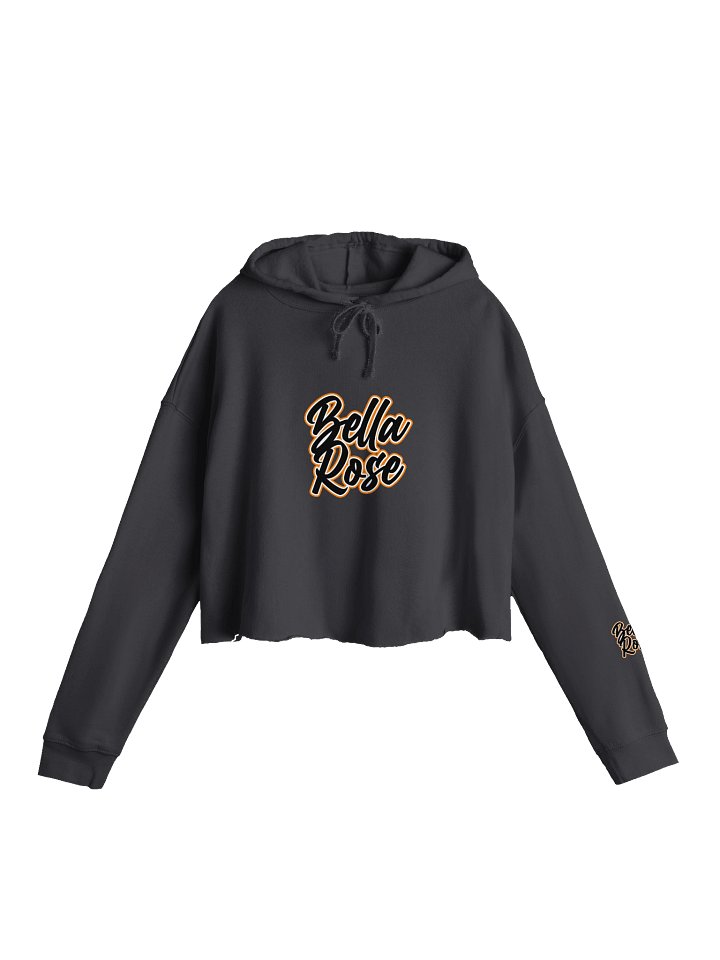 Bella Rose Halloween Crop Top Hoodie product image (1)
