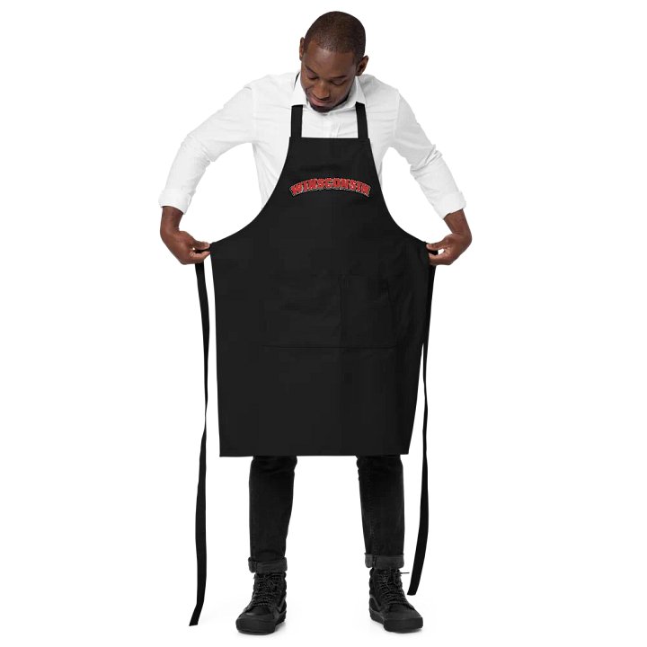 WIN-SCONSIN Organic Cotton Apron product image (4)