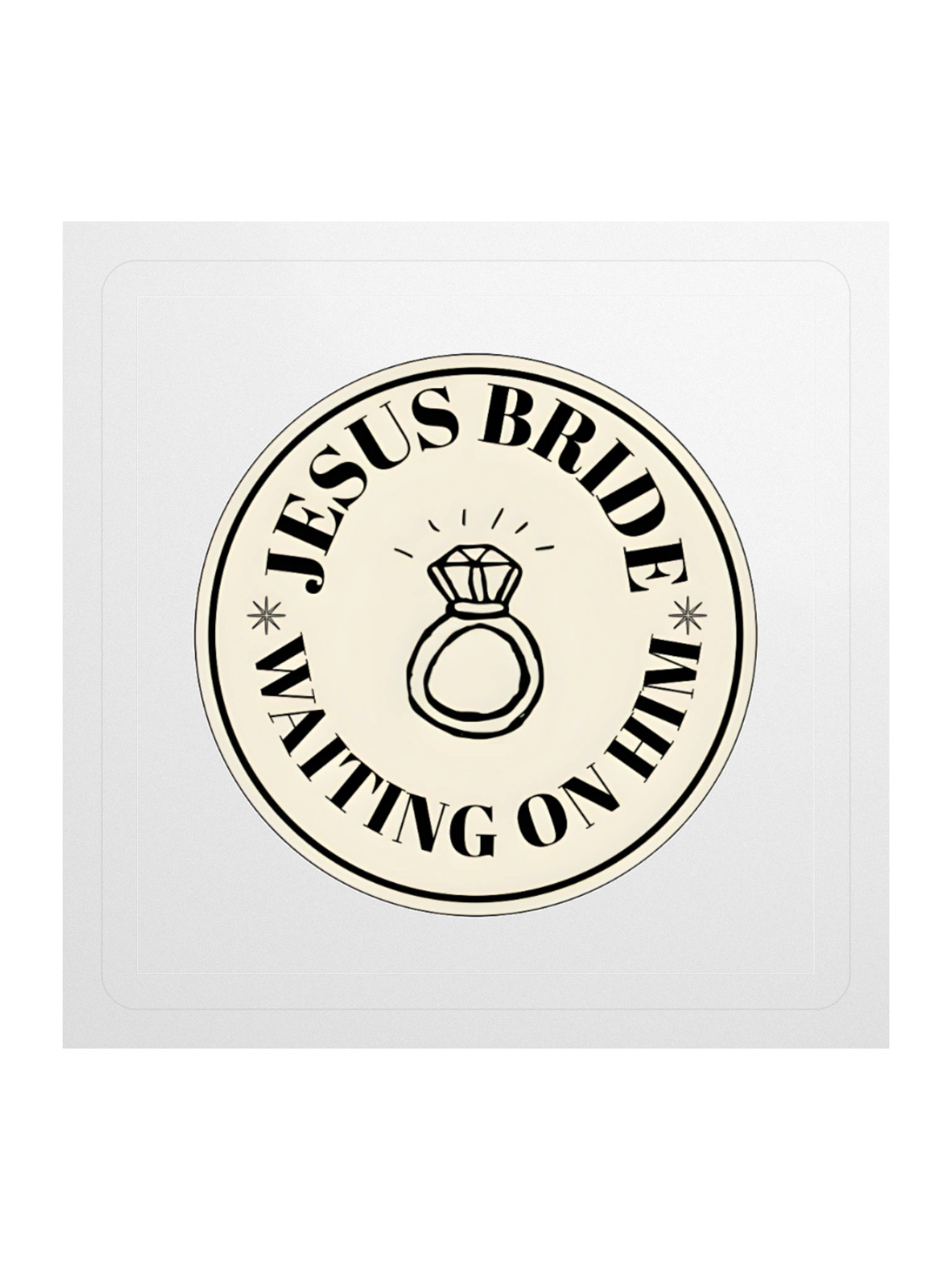 Jesus Bride Sticker product image (1)