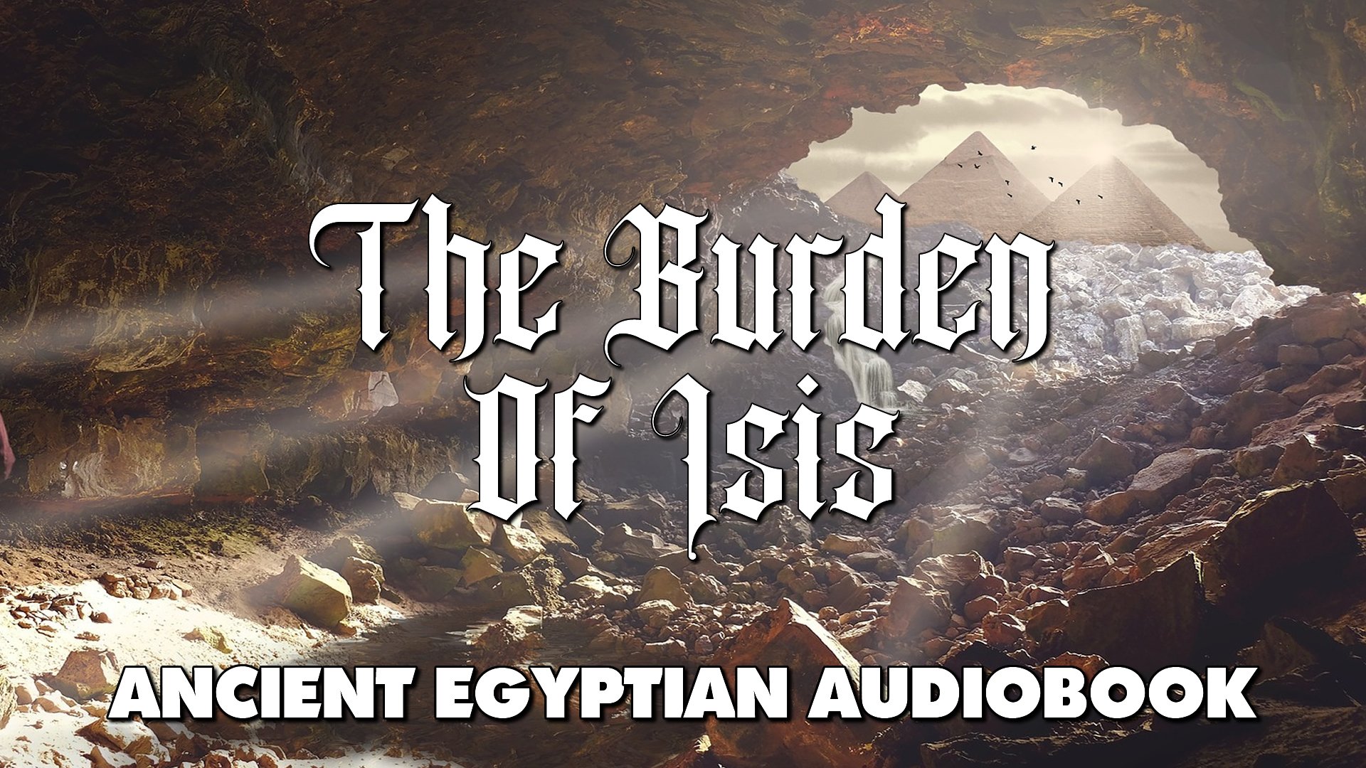 The Burden Of Isis - Ancient Egyptian Text product image (1)